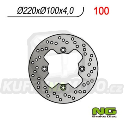 Brzdový kotouč NG 100-210.100- výprodej