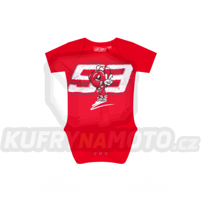 Dětské body MARC MARQUEZ BABY ROMPER 93 červené 20 83003