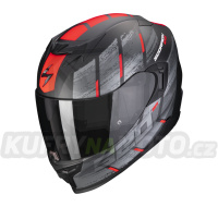 Moto přilba SCORPION EXO-520 EVO AIR MAHA matná černo/červená