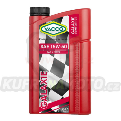 Motorový olej YACCO GALAXIE 15W50, 2 L