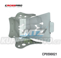 Kryt pod motor hliníkový ALU Engine Guard - Husaberg FE450 + FE550 + FE650 / 06-08