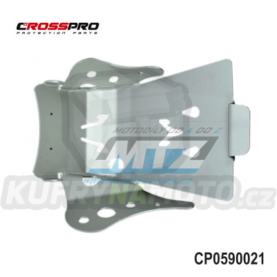 Kryt pod motor hliníkový ALU Engine Guard - Husaberg FE450 + FE550 + FE650 / 06-08