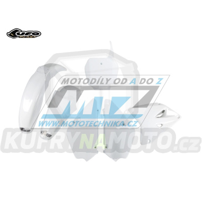 Sada plastů Suzuki RM85 / 00-25 - barva bílá