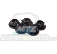 Podložky k montáži dílů a plastů KTM+Husqvarna (sada 5ks) - černé