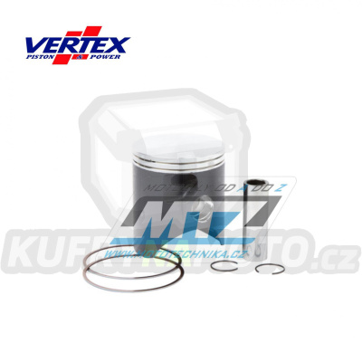 Pístní sada Gas-Gas EC250 / 97-20 + MC250 / 97-09 + XC250 / 18-20 + Rieju MR250 / 21-24 + TM MX250+EN250 / 95-99 - rozměr 66,36mm (Vertex 23249D)