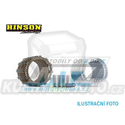 Sada spojkových lamel třecích, ocelových a pružin Hinson - Yamaha YZF426 / 00-02 + YZF450 / 03-06 + WRF426 / 01-02 + WRF450 / 03-18