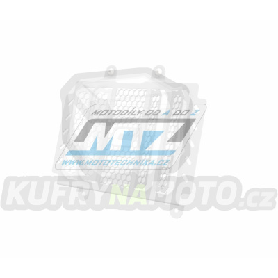 Kryty chladičů ocelové Dual Sport - Husqvarna Svartpilen 401+Vitpilen 401 / 18-22 - barva bílá