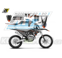 Polepy na motocykl (sada polepů Graphics) KTM EXC / 20-23 + SX+SXF / 19-22 - typ polepů Mat Black