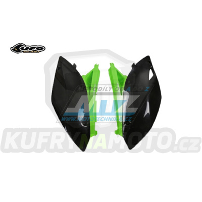 Bočnice Kawasaki KXF250 / 09-12 - barva zeleno-černá