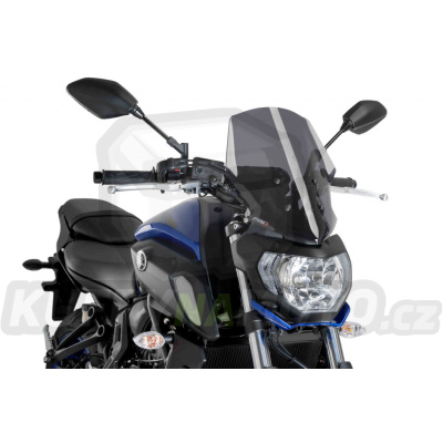 Plexi štít PUIG NEW. GEN SPORT 9667F tmavá kouřová