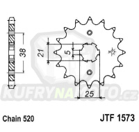 Řetězové kolečko JT JTF 1573-13 13 zubů