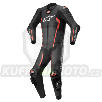 jednodílná kombinéza MISSILE 2, TECH-AIR kompatibilní, ALPINESTARS (černá/červená fluo) 2024