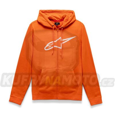 mikina AGELESS II FLEECE, ALPINESTARS (modrá/bílá)