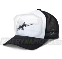 kšiltovka ADVANTAGE TECH, ALPINESTARS (černá/bílá)