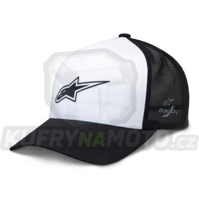 kšiltovka ADVANTAGE TECH, ALPINESTARS (černá/bílá)