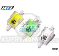 Filtr palivový/benzínový - průměr 1/4&quot; (6mm) - délka 2&quot; (51mm) - plastový