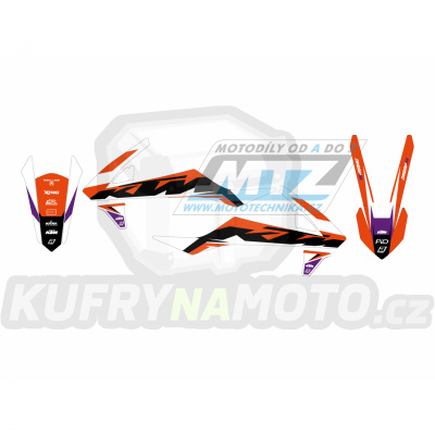 Polepy na motocykl (sada polepů Dream5) KTM 85SX / 18-24 - typ polepů Dream5