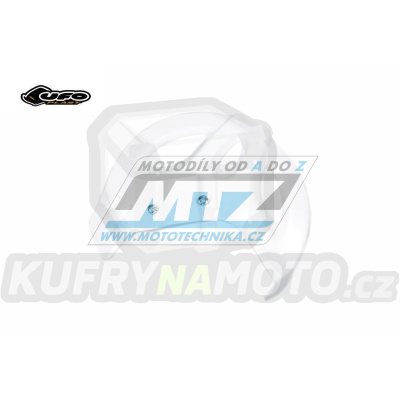 Kryt předního brzdového kotouče UFO - Suzuki RM125+RM250 / 92-95 - barva bílá