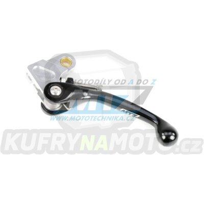 Páčka spojky FLEX (výklopná) - Honda CR125+CR250+CR500 + CRF450R+CRF150R + XR650L+XR650R + AJP PR4+PR5+SPR250 + SWM R125 - barva černá