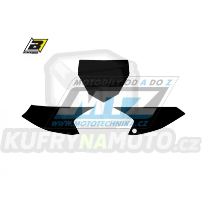 Polepy číslových tabulek (vystřižené) - Yamaha YZ65 / 19-23 - barva černá