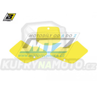 Polepy číslových tabulek (vystřižené) - Kawasaki KX125+KX250 / 94-98 - barva žlutá