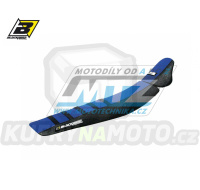 Potah sedla Yamaha YZF450 / 23-25 + YZF250 / 24-25 + WRF250+WRF450 - barva černo-modrá - typ potahu ZEBRA