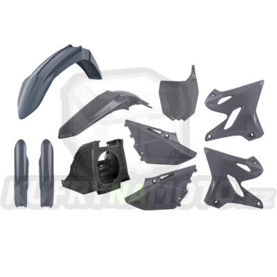 Sada plastů POLISPORT nardo grey
