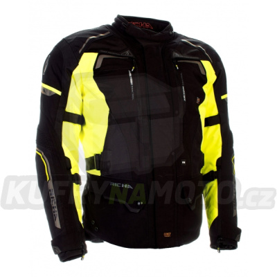 Moto bunda RICHA INFINITY 2 černo/fluo žlutá