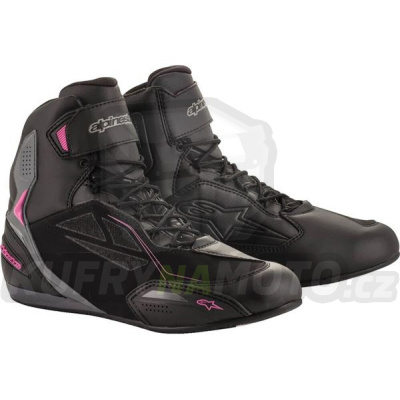 boty STELLA FASTER-3 DRYSTAR, ALPINESTARS, dámské (černá/tmavě šedá/fialová) 2024