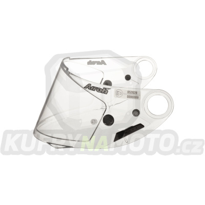 plexi pro přilby GP500, AIROH (čiré)
