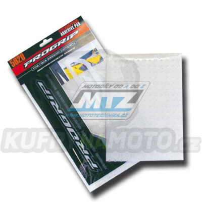 Fólie protiskluzová/adhézní Progrip Side Gripping Adhesive Pad - průhledná (balení 3 archy)