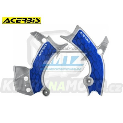 Kryty rámu Yamaha YZF250 / 19-23 + YZF450 / 18-22 + WRF450 / 19-23 + WRF250 / 20-24 + Fantic - barva šedo-modrá