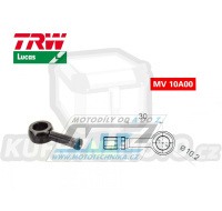Koncovka brzdové hadice TRW VarioFlex MV10A00 (banjo 10mm přímé) - barva černá