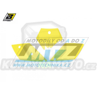 Polepy číslových tabulek (vystřižené) - KTM 200SX+250SX+450SX / 03-06 + 125SX+525SX / 04-06 - barva žlutá