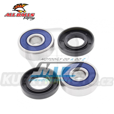 Sada do náboje předního a zadního kola - Yamaha SRX250 / 87 + TT125 / 00 + TTR125 Drum Brake / 00-03 + TTR125LE Disc Brake / 03-22 + YSR50 / 87-92 + YZ50 / 80 + YZ60 / 81-83 + YZ80 / 74-81 + Kawasaki KD100 / 76-79 + KD80 / 75-87 + KM100 / 76-81