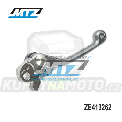 Páčka brzdy výklopná FLEX-CP (3-prsté provedení) - Yamaha YZ65 / 18-21 + YZ80+YZ85 / 01-21 + YZ125+YZ250 / 01-07 + YZF250 / 01-06 + YZF426+YZF450 / 01-07 + WRF250 / 01-16 + WRF450 / 01-15 + Kawasaki KX65 / 00-21 + KX85+KX100 / 01-21