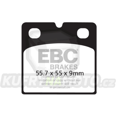Brzdové destičky EBC FA018