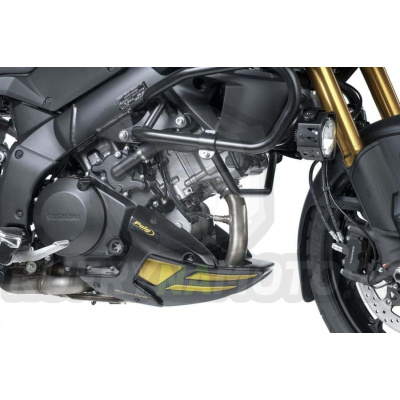 Spoiler motoru PUIG 7231C karbonový vzhled včetně samolepek