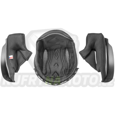 lícnice a klobouk pro přilby Integral 3.0, CASSIDA
