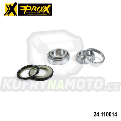 Sada do krku řízení Kawasaki BN125+EL250 Eliminator+ER5+ER500 + ZX250+ZX300+ZX500 Ninja + GPZ500 + EX250+EX300+EX500 Ninja + KZ1000+KZ550+KZ650+KZ750+KZ900 + KTM 390 Duke + KTM RC390 + další