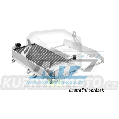 Kryty chladičů hliníkové Radiator Guard - Yamaha YZF450 / 23-24 + YZF250 / 24 + WRF250+WRF450+YZF250X+YZF450X