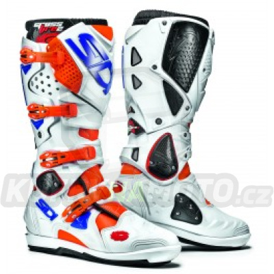 Boty Sidi CROSSFIRE 2 SRS orange fluo/white/blue