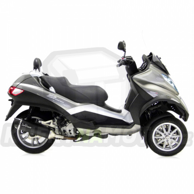 Výfuk Leo Vince Piaggio MP3 400/LT/RST 2007 - 2012 NERO LVKN721-14005