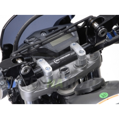 Držáky řidítek klemy pro průměr 28 mm stříbrná SW Motech BMW F 650 GS Twin 2007 - 2012 E8GS LEH.00.039.16200.03/S-BC.17757