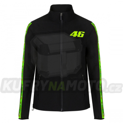 Bunda Valentino Rossi VR46 THE DOCTOR černá 390404