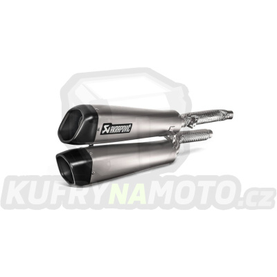 homologované výfukové koncovky, řada Slip-On Line (Titanium), Akrapovič
