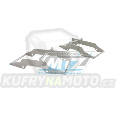 Kryty chladičů hliníkové Radiator Guard - Suzuki DRZ400S + DRZ400E + DRZ400SM / 00-22