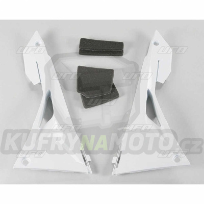 Kryt air-boxu Honda CRF450R / 17-20 + CRF250R / 18-20 - barva bílá
