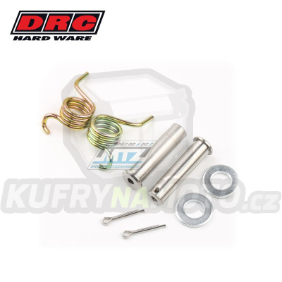 Sada čepů + pružin stupaček DRC FOOT PEG SPRING PIN SET - DRC D48-01-122 - Kawasaki KX65 / 00-25 + KX80+KX85+KX100 / 98-25