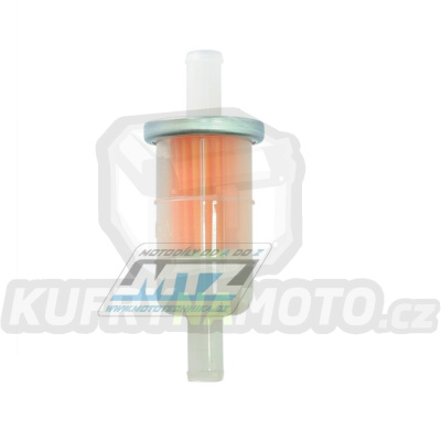 Filtr palivový/benzínový - průměr 3/8&quot; (10mm) - plastový